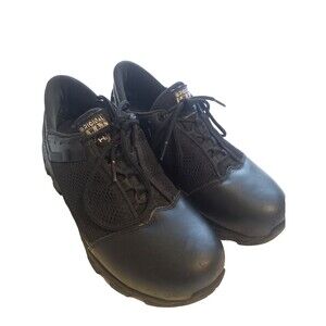 Men's ORIGINAL SWAT Alpha Freedom 3" Black Steel Toe Shoes Size 9W